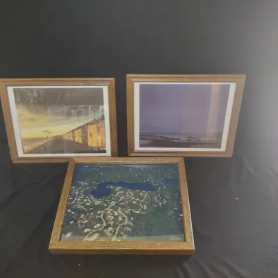 Three Well Framed Photos 