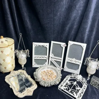Unique Lot Of Home Decor 
