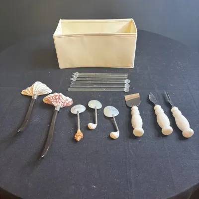 Shell Sauce Ladles, Appetizer Spoons & More