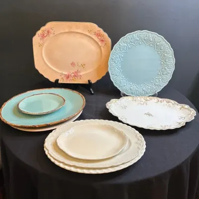 Attractive Collection Of Serving Platters 