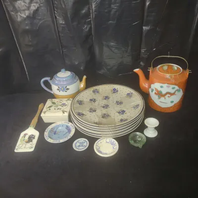 Japanese Teapots, Plates And More!