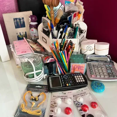 Lazy Susan Organizer Tower & Home Office Supplies