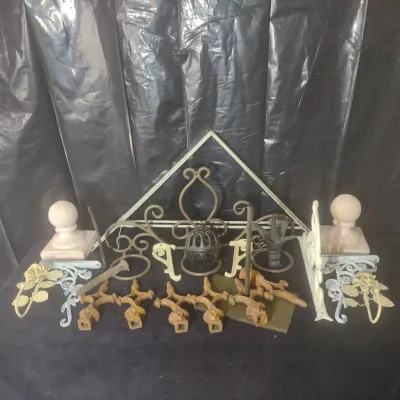 Metal Hardware And Accents Lot