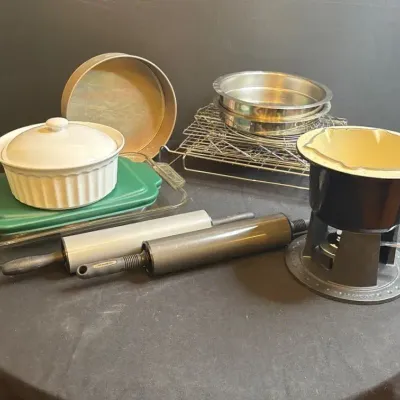 Le Creuset Enameled Cast-Iron Fondue Pot & More 