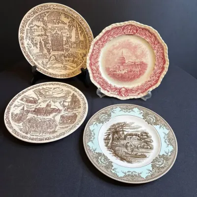 Southern & Americana Souvenir Plate Collection