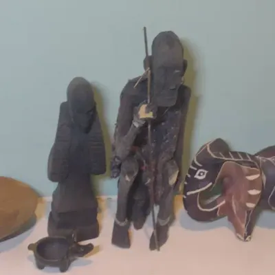 6 Piece African Decor Lot