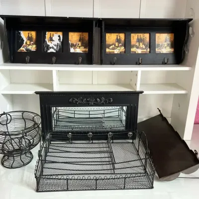 Black Shelving & Organization