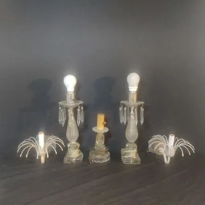 Vintage Lighting In Glass Fixtures