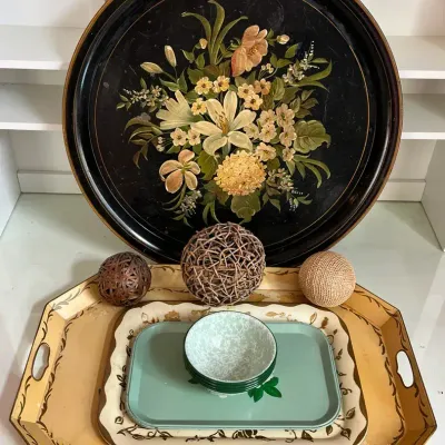 Collection Tin Serving Ware + Decor 