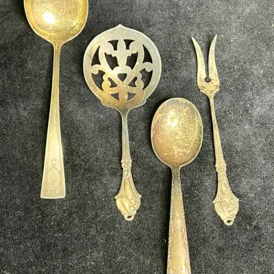 Sterling Silver Utensils - 2.8 Ounces