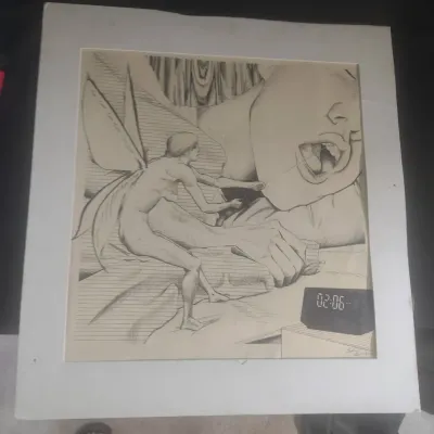 Pen & Ink Twisted Tooth Fairy