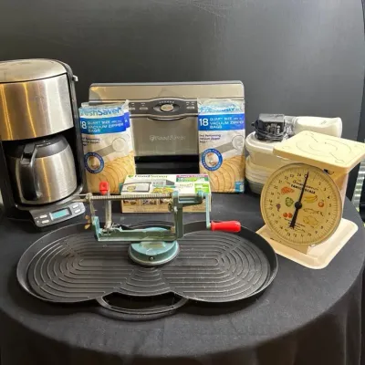Food Saver, Apple Peeler, Kitchen Scale, & More 