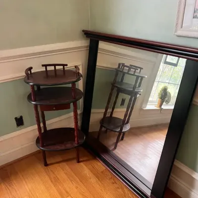Mirror & Side Table