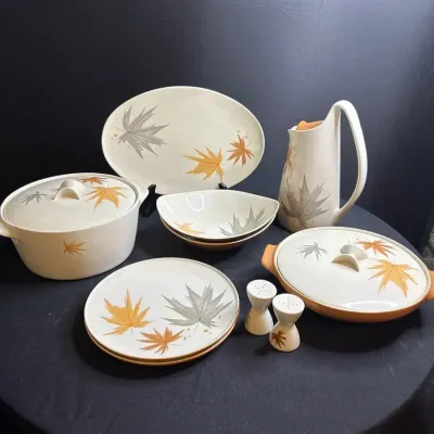 Vintage Iroquois China Informal “Harvest Time” Mid-Century Dinnerware Collection – Ben Seibel