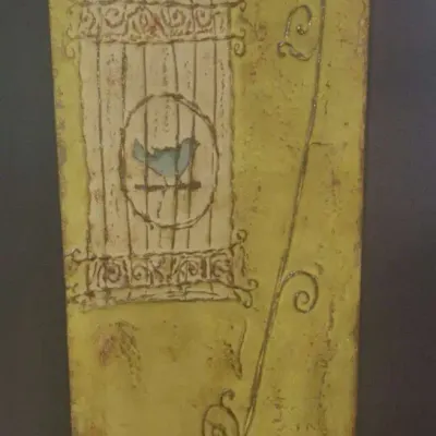 Architectural Tin Wall Panel with Bird Styling