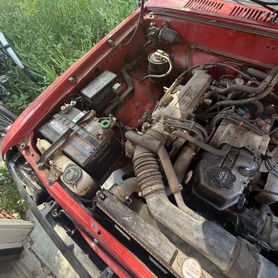 Sale Photo Thumbnail #39: 1991 Toyota pick up, we have four different sets of Toyota keys. None of them are Turning in the ignition. The neighbor stated that the vehicle was his daily runner, but we are unable to start it. Clean title, VIN number
 JT4RN8187M5108476.