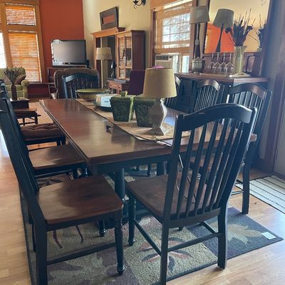 Modern farmhouse dining table