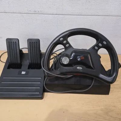 Sale Photo Thumbnail #29: PS1 Racing Wheel - Pedal Set