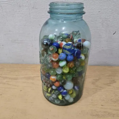 Sale Photo Thumbnail #82: Vintage Marbles