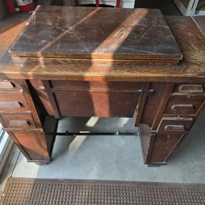 Sale Photo Thumbnail #109:  Sewing Cabinet