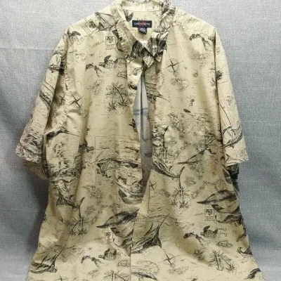 Canyon Ridge Men's 3XL Tall Hawaiian Shirt