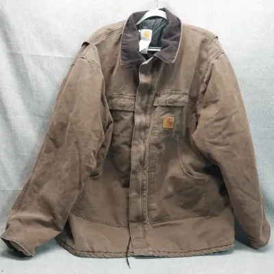 Carhartt Men's Quilted Jacket Size XXL Tall
