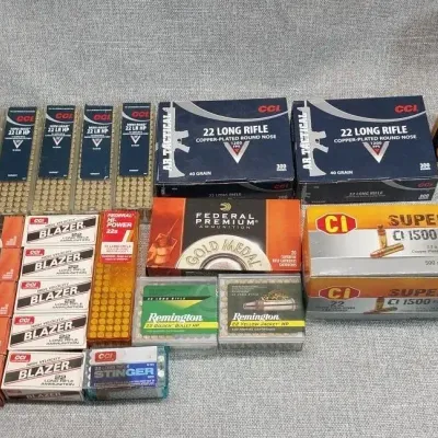 22 Long Rifle Ammo