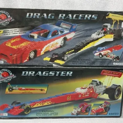 Mega Blocks Drag Racing Cars