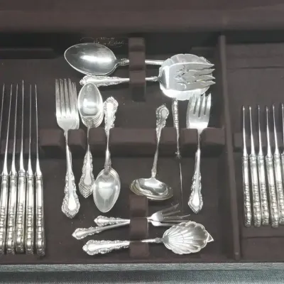 Reed and Barton Sterling Silver Flatware Set