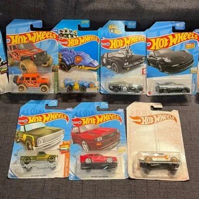Hot Wheels Cars in Original Packaging