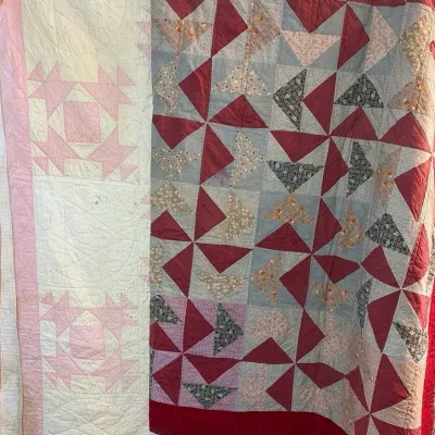 Pink And Red Quilts 