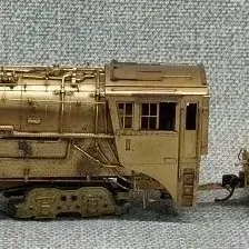 CB&Q HO Brass Model Train 484