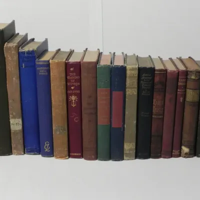 Vintage and Antique Books of Unique Titles, Philosophic Authors and Historical Accountings