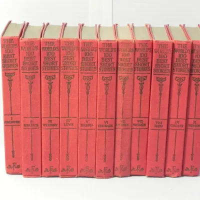 The World's One Hundred Best Short Stories Edited by Grant Overton 10 Volume Set 1927