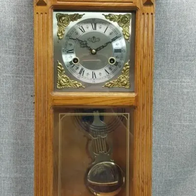 Oak Wall Clock