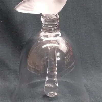 Lalique Crystal Bell