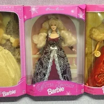 Winter Fantasy Barbies