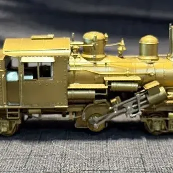 HO Brass Model Train Logging Climax Class C
