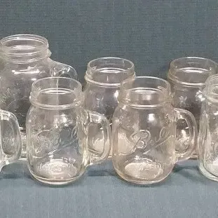 Ball Mason Jar Mugs with Handles