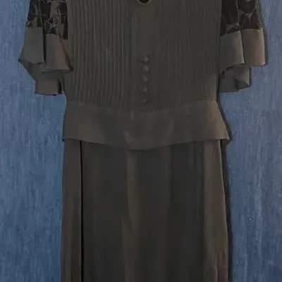 War Crinoline Dress From 1918