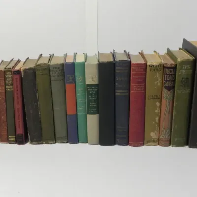 Vintage and Antique American Authors such as Emerson, Thoreau, Twain, Poe, and Melville