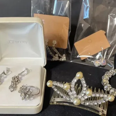 Princess For A Day Or Night Evening Rhinestones 