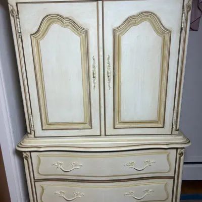 Vintage Drexel French Provincial Armoire