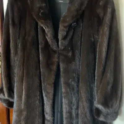 Vintage Dark Brown Mink For Jacket By Mark’s Lloyd’s Furs Denver- Reserve $100
