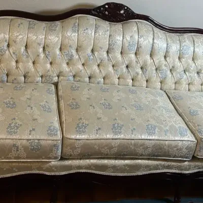 Victorian Style Sofa & Chair