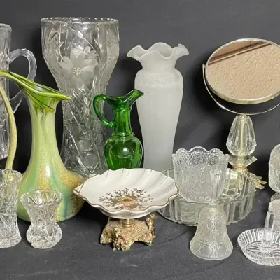 Lenox Vases, Gold Toned Trinket Dish, & Others!