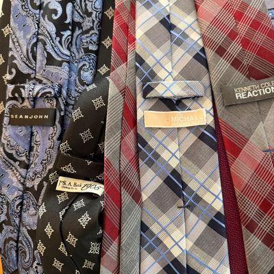 Big Lot Mens Ties, Belts, Suspenders