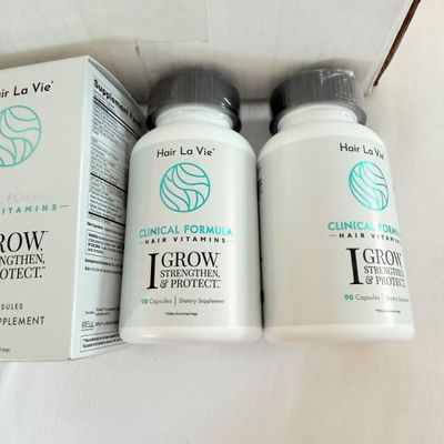 Hair La Vie Hair Care & Supplement Lot – Vitamins, Shampoo & Conditioner