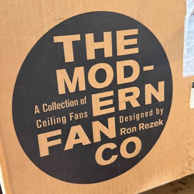 The Modern Fan Company “Nimbus” 52” Ceiling Fan – New in Box, Gloss White