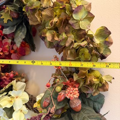 Entryway Decor - Coat Rack, Wreath, Welcome Wall Hanging
